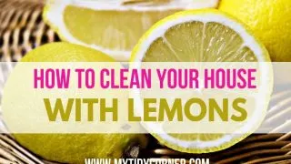 Lemons - Cleaning with a lemon