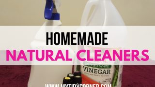 Homemade natural cleaners - DIY household cleaning recipes