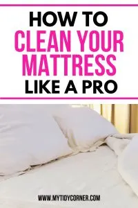 How to clean a mattress