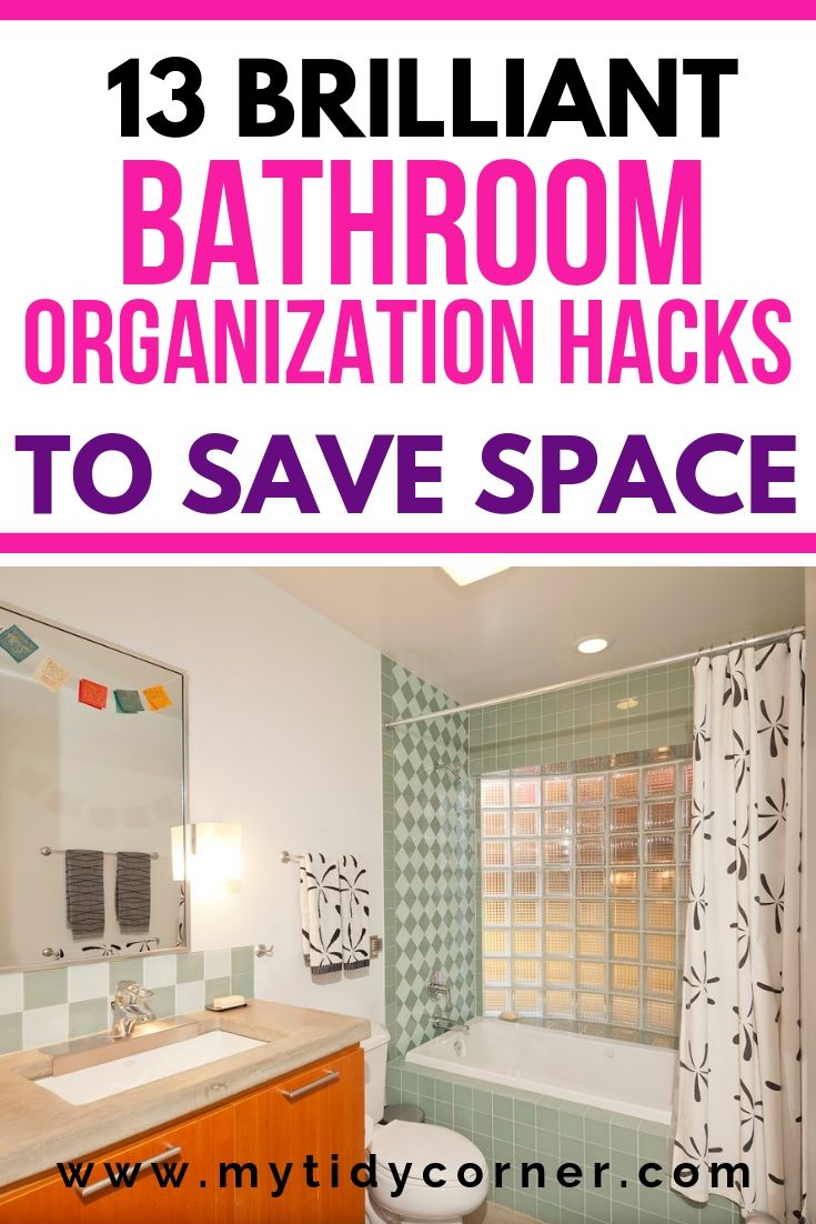 Bathroom organization ideas 