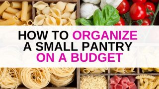 Small pantry organization tips and ideas