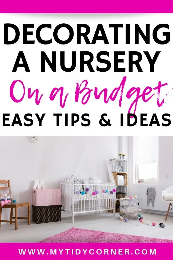 Budget friendly nursery ideas