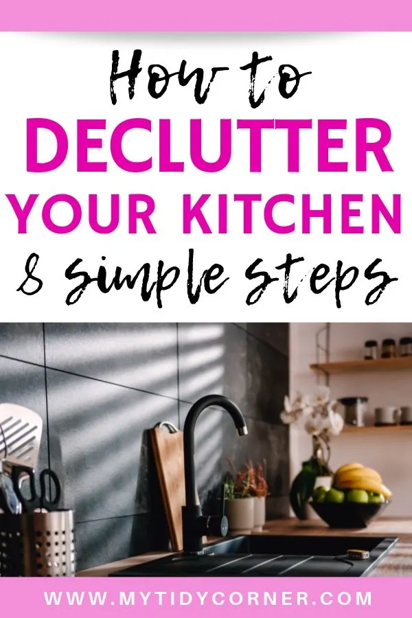Decluttering your kitchen