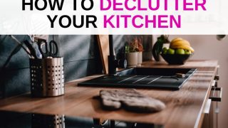How to declutter your kitchen