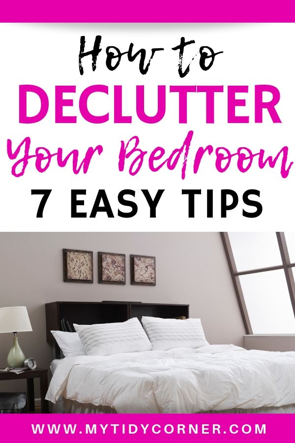 Tips for Decluttering a bedroom