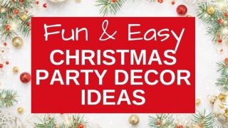 Christmas party home decorating ideas