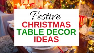 Elegant Christmas tablescape ideas