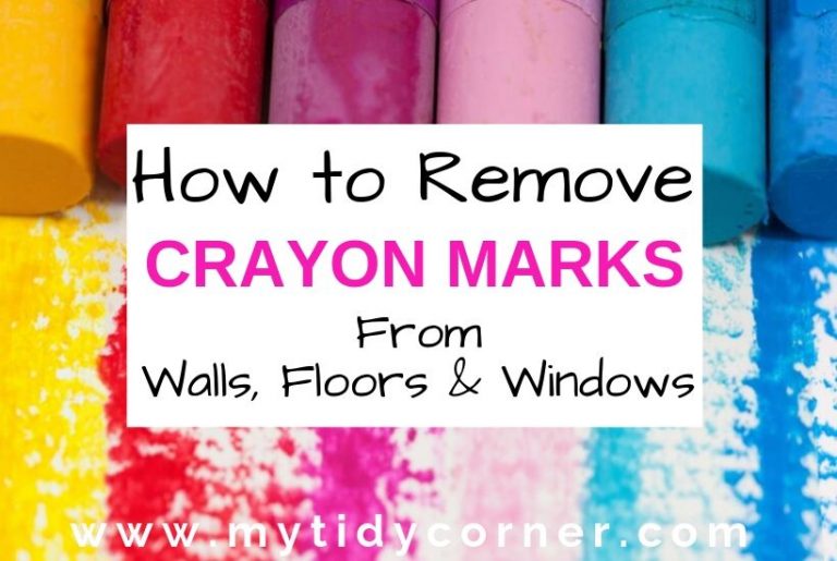 How to Remove Crayon Marks from Walls (Painted, Wood, Tile), Floors etc