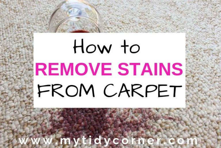 How to Remove Stains from Carpet Simple Tips, Tricks & Hacks!