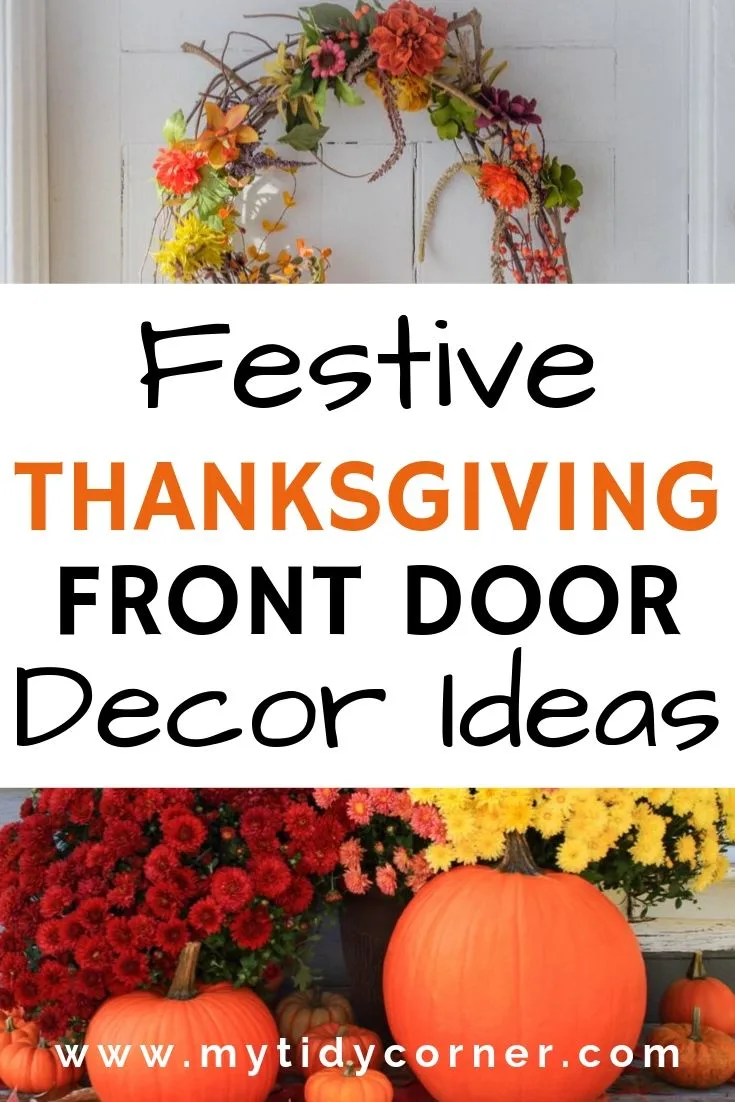 Thanksgiving door decor ideas