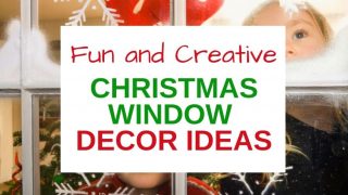 Christmas window decoration ideas for home