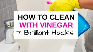Vinegar cleaning tips and hacks