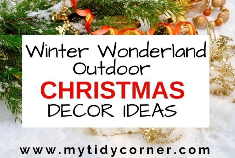 Winter Wonderland Outdoor Christmas Decorating Ideas and Tips!