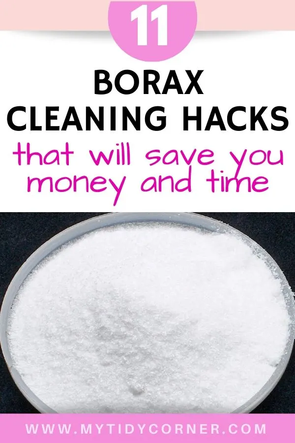 Borax cleaning hacks