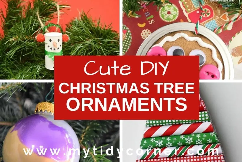 Homemade Christmas tree ornaments
