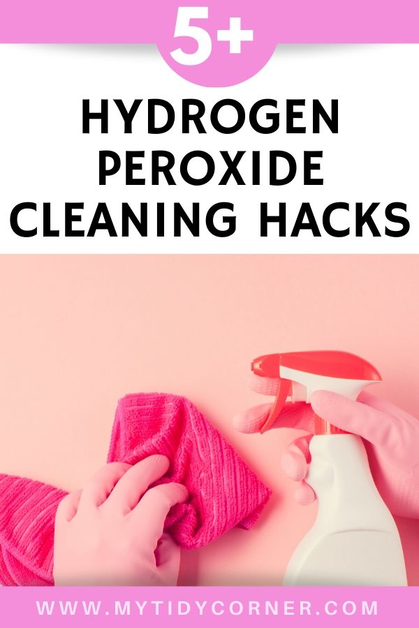 Using hydrogen peroxide for cleaning