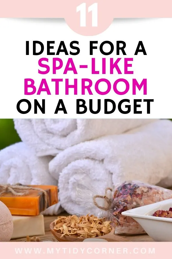 Spa inspired bathroom ideas