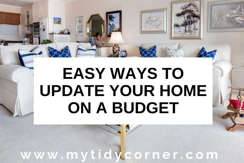 How to update your home on a budget