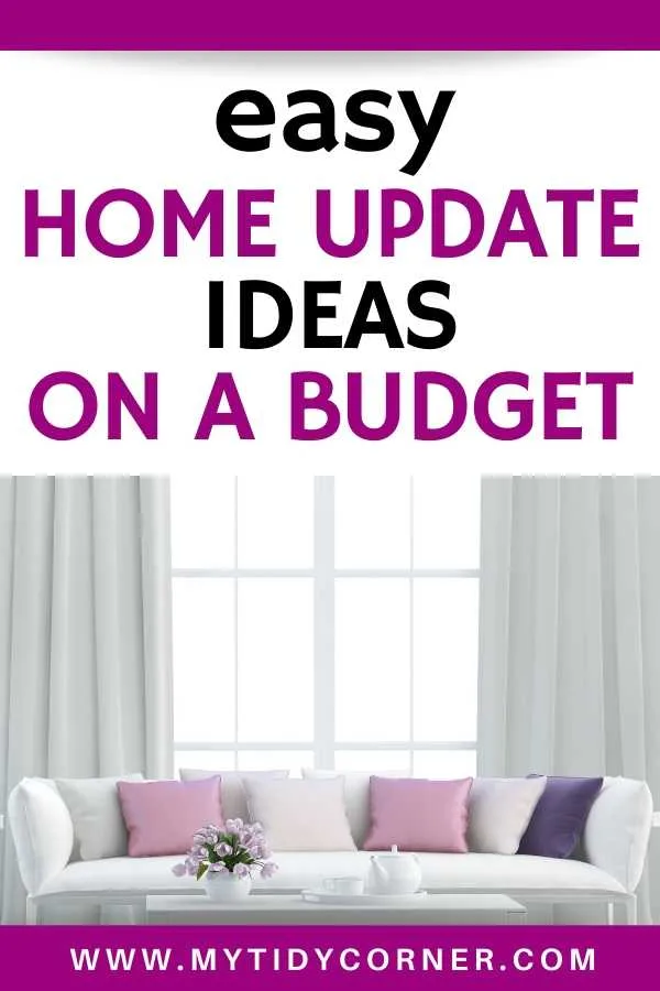 Inexpensive ways to update your home without renovation