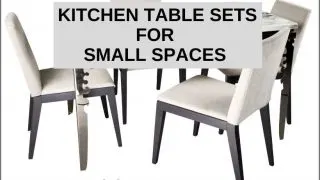 Best kitchen table sets for small spaces