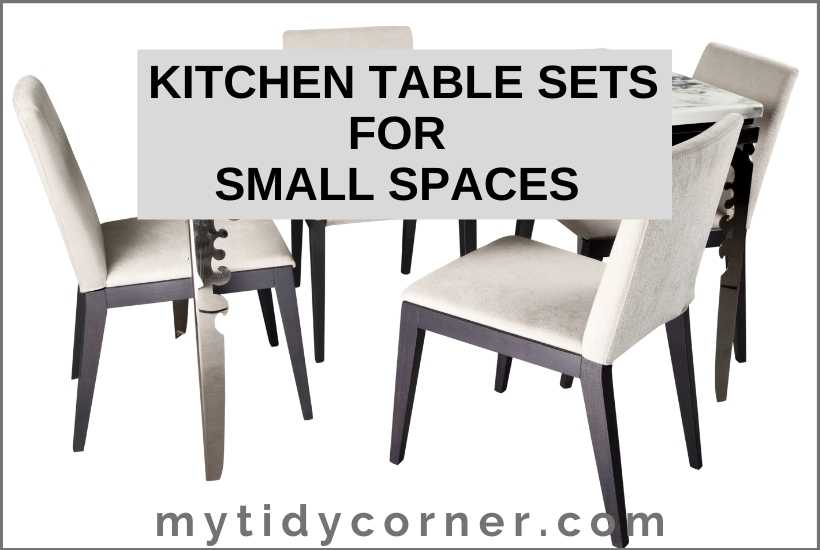 Kitchen Table Sets Small Spaces Best, Kitchen Table And Chairs For Small Area