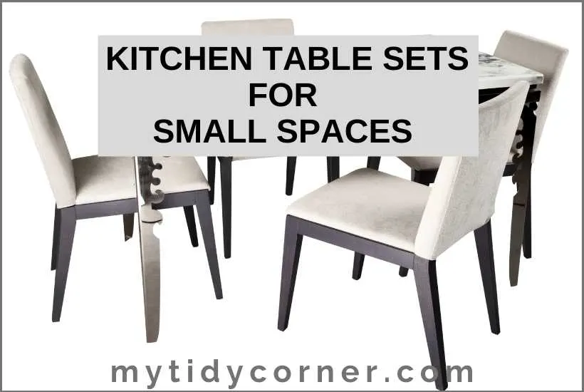 Kitchen Table Sets Small Spaces Best, Best Table And Chairs For Small Space