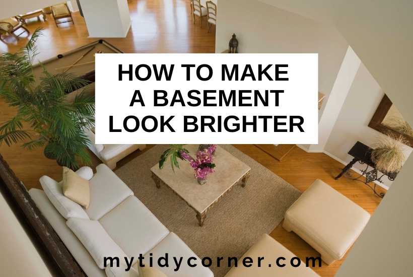 A Basement Look Brighter, Create Natural Light In Basement
