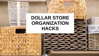 Dollar Store organization hacks