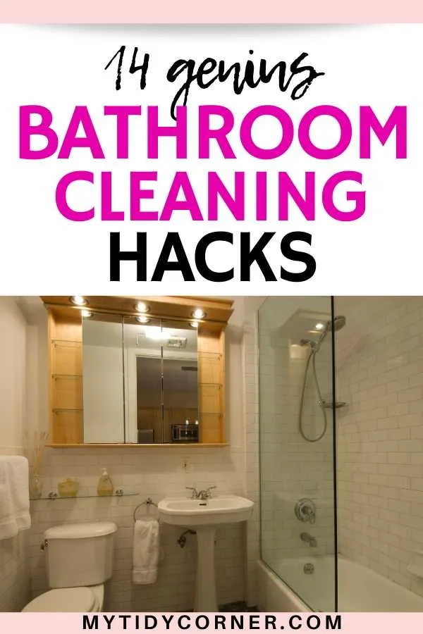 Easy bathroom cleaning tips