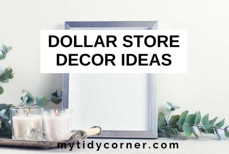 Dollar store decor ideas