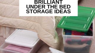 Under the bed storage ideas