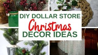 DIY Dollar Store Christmas decor ideas