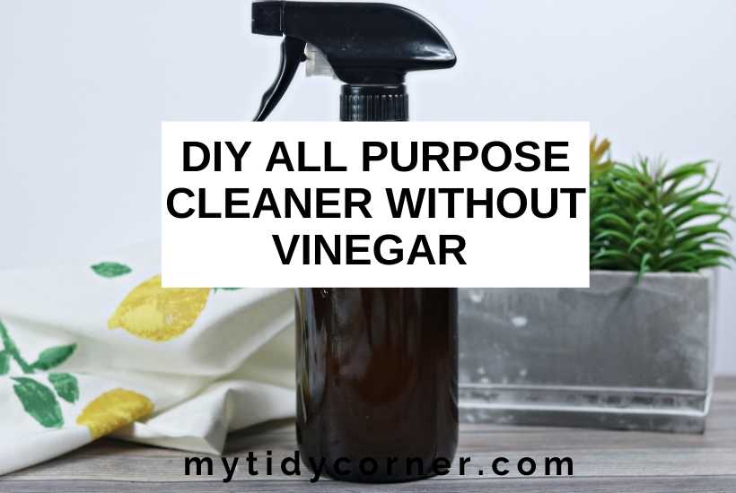 Homemade all purpose cleaner without vinegar