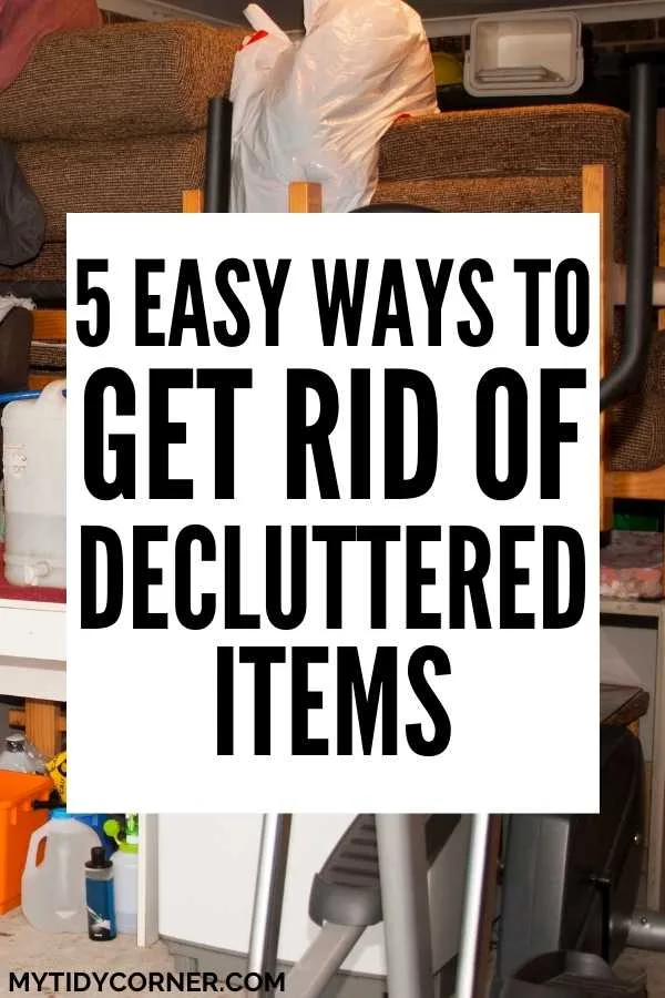 What to do with decluttered stuff