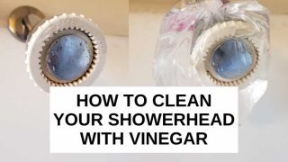 How to clean showerhead with vinegar