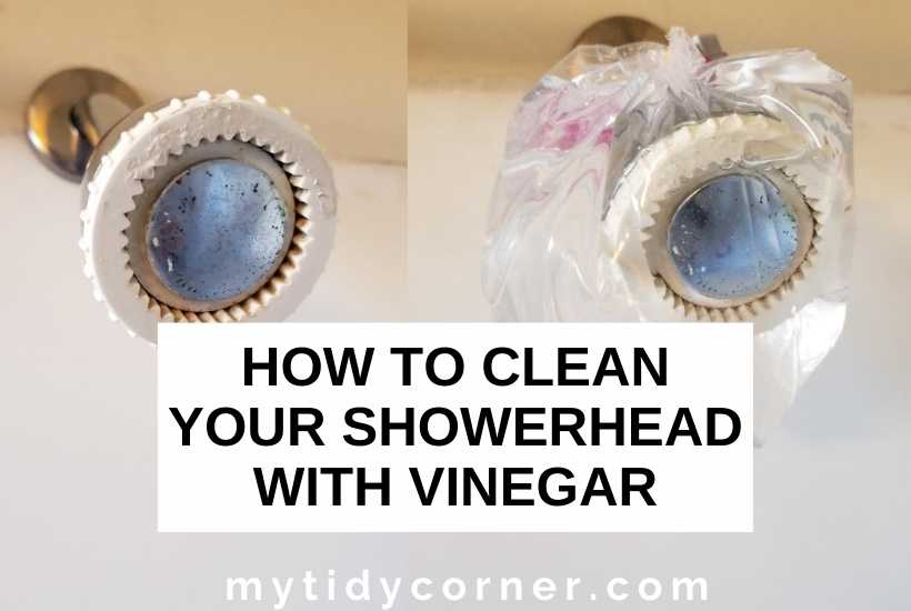 How to clean showerhead with vinegar