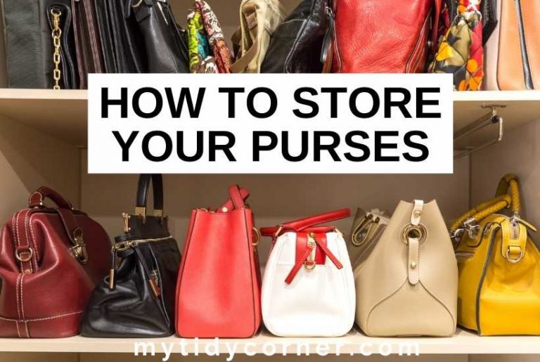How to Store Purses 15 Easy Handbag Storage Ideas & Tips
