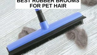 Best rubber brooms for pet hair removal