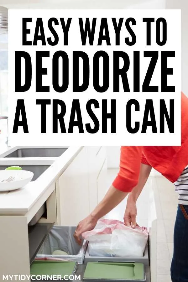 How to deodorize a garbage can