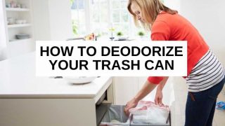 How to deodorize a trash can