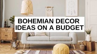Bohemian decor on a budget