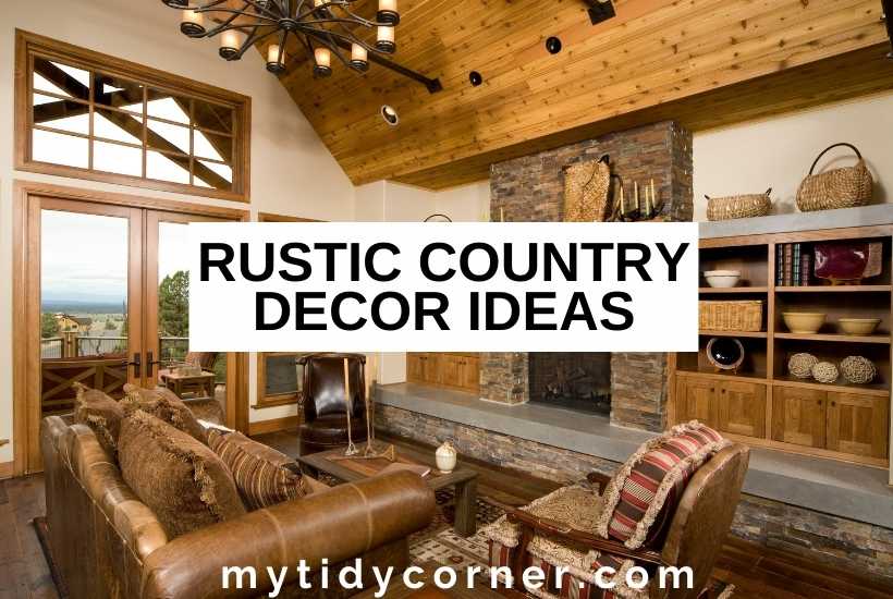 40+ Best Rustic Chic Living Room Ideas and Designs for 2023