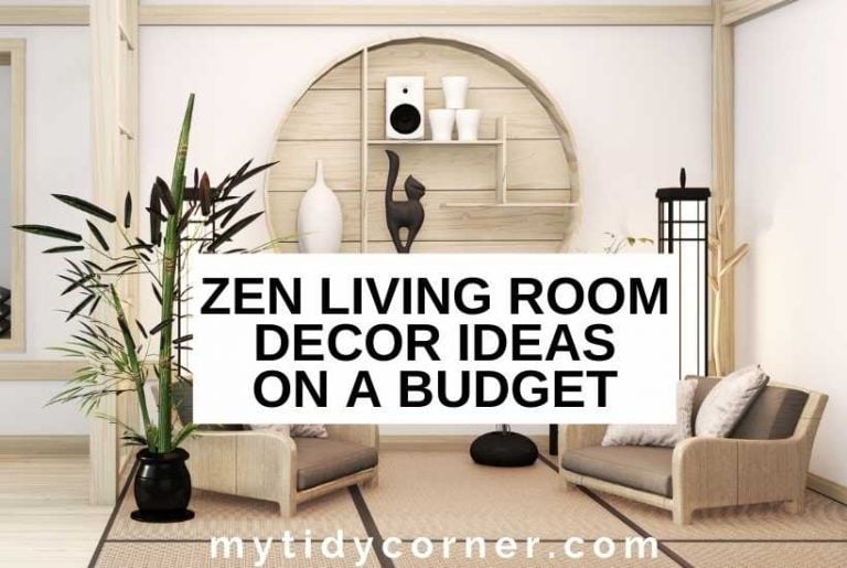Zen Living Room on a Budget - 12 Affordable Decor Ideas