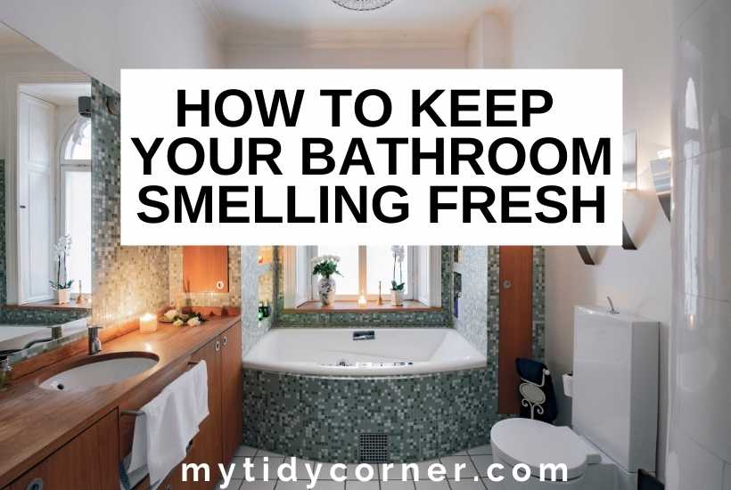 How to keep your bathroom smelling fresh