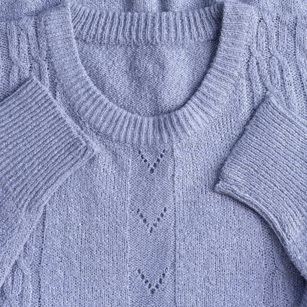 Folded sweater