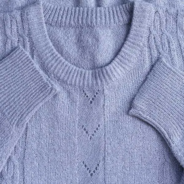 Folded sweater
