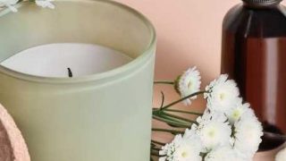 Flower, candle, essential oil bottle - things that will make your house smell good