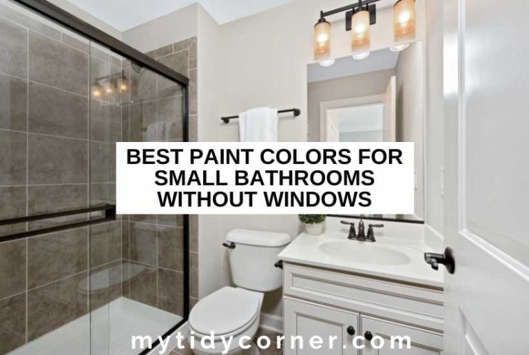 7 Best Paint Colors for Small Bathrooms Without Windows