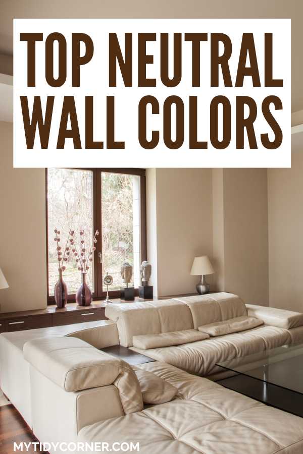 Popular neutral paint colors pin