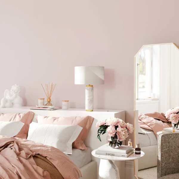 Blush Pink bedroom